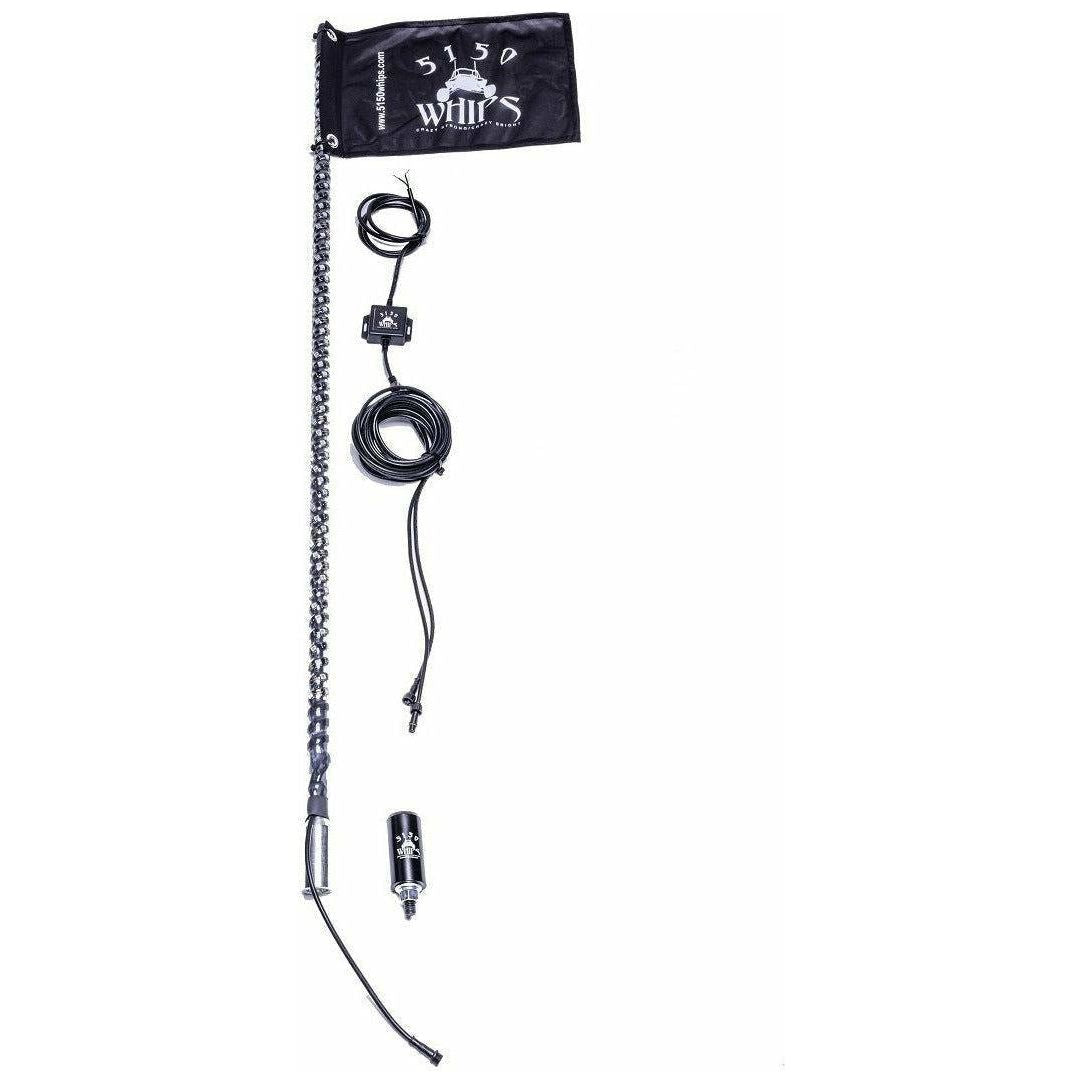 187 LED Whip with Flag (Single)