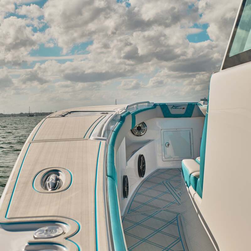 DS18 Subwoofer & Enclosure 10in 300 Watts RMS 4 ohm SVC White