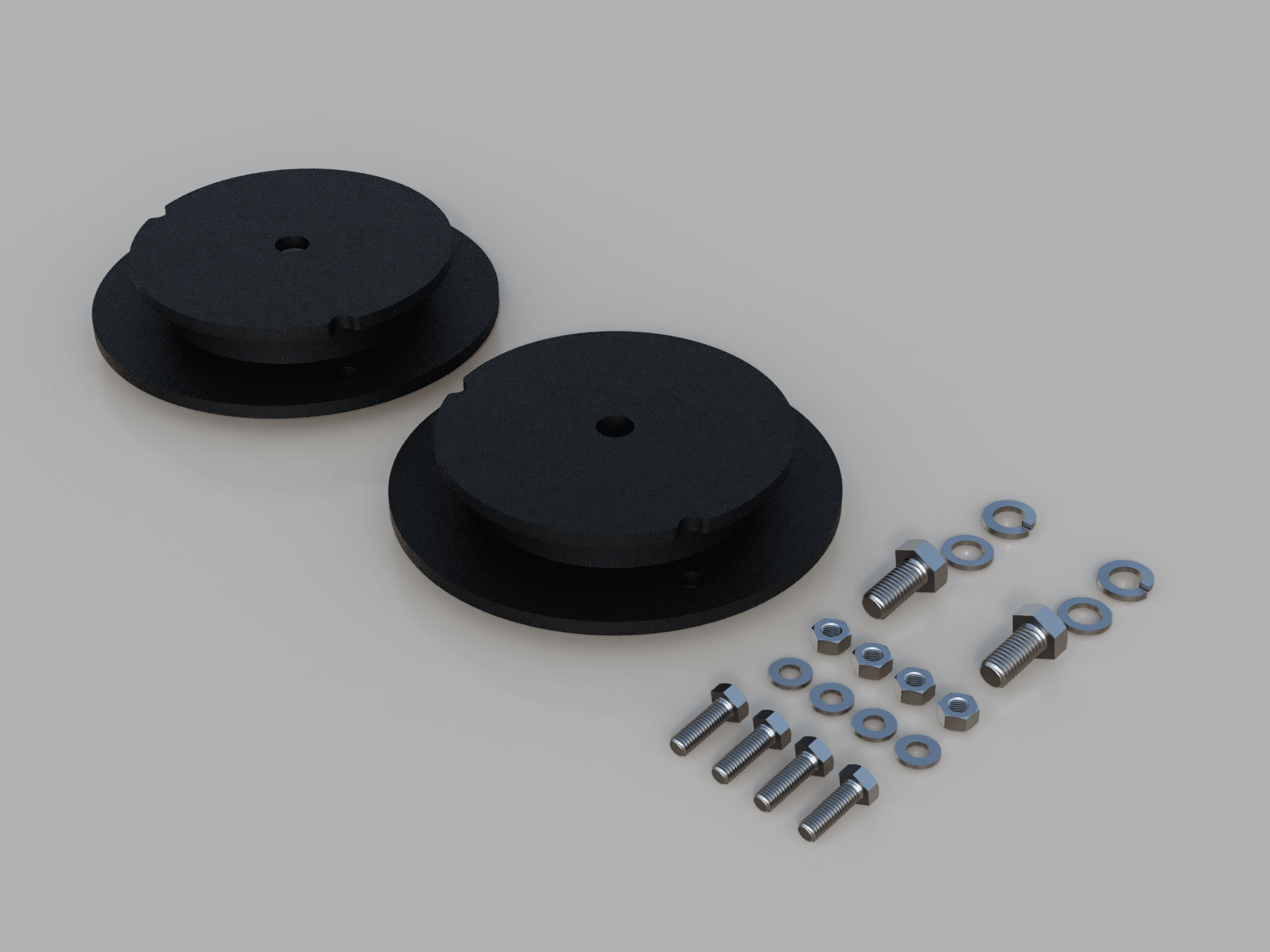 Traxda #605064 - 2013-2024 RAM 3500 AIR BAG - FOR 1" REAR LIFT KIT ****ADD ON KIT ONLY****