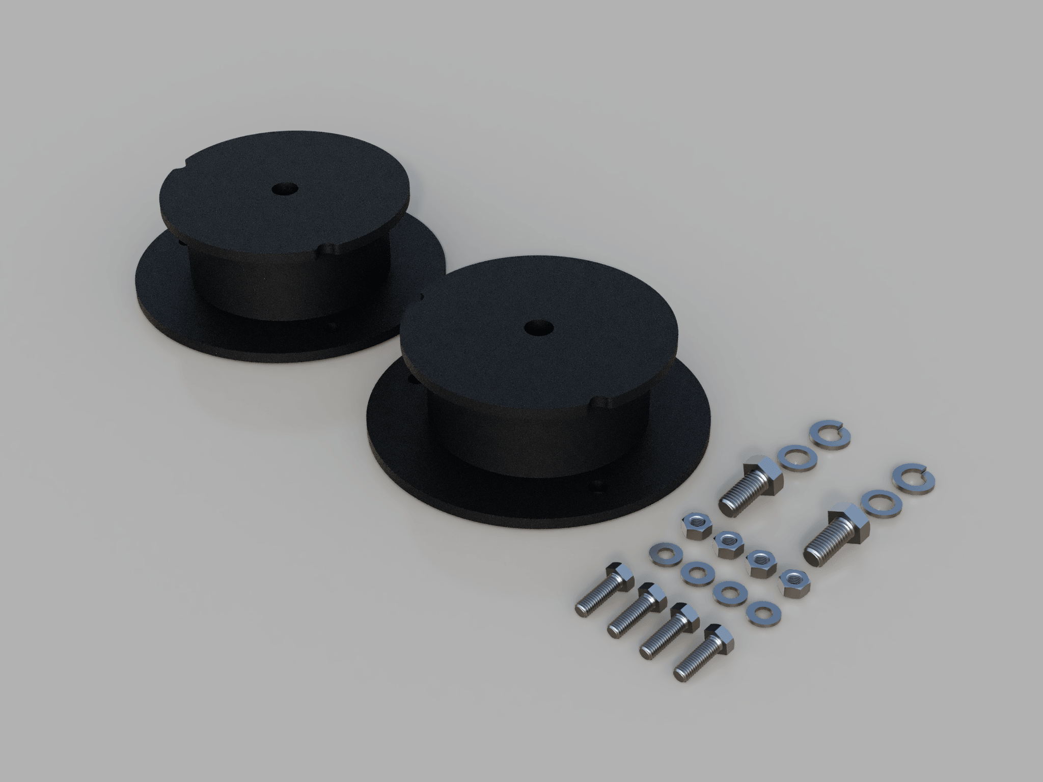 Traxda #605065 - 2013-2022 RAM 3500 AIR BAG - FOR 2" REAR LIFT KIT ****ADD ON KIT ONLY****