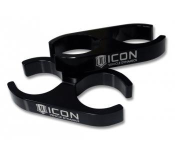 Icon Vehicle Dynamics 2.0 Aluminum Series Shock Reservoir Clamp Kit - 2.0 to 2.0