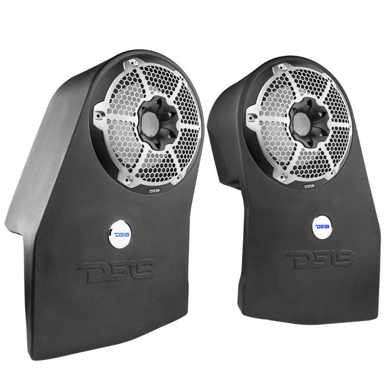 DS18 2018-23 Jeep JL/JLU Subwoofer Enclosure Fits 2x 10in Wheel Well Sealed Left & Right (w/out Amp)