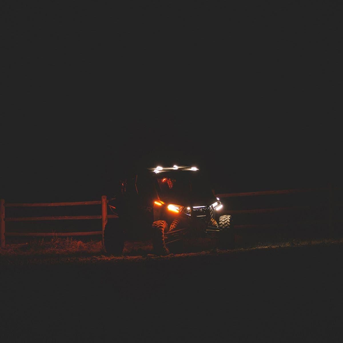 Polaris RZR Pro XP Plug & Play Auto-Cancel Turn Signal Kit with White Running Lights