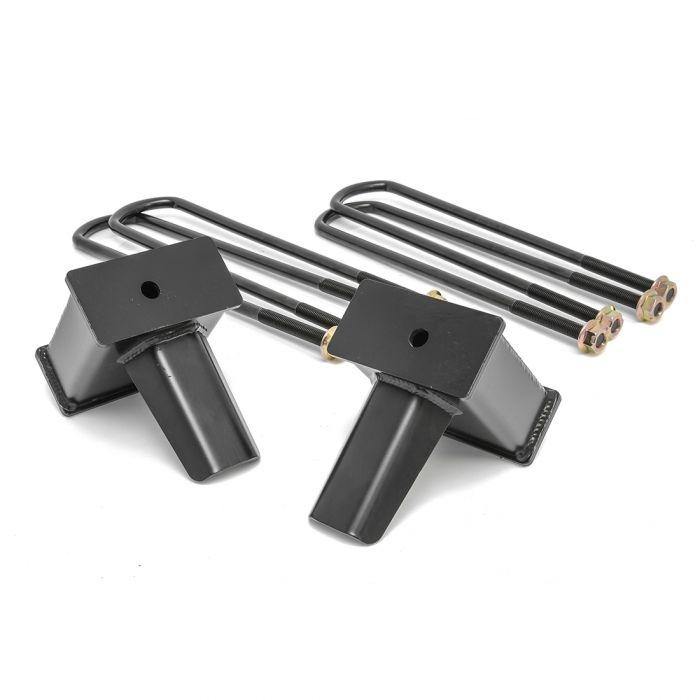 READY LIFT 5.0'' TALL TAPERED BLOCK - 1-PIECE DRIVE SHAFT - 2017-CURRENT FORD SUPER DUTY