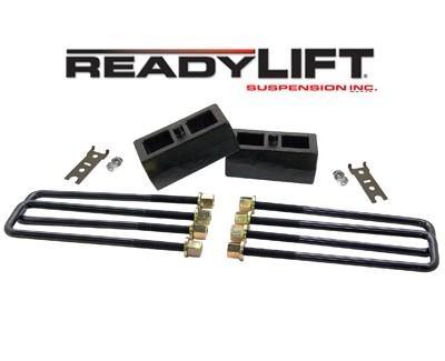 Ready Lift Toyota Tacoma 6-Lug 2 Inch Rear Block Kit: 1995-2014, 2WD & 4WD