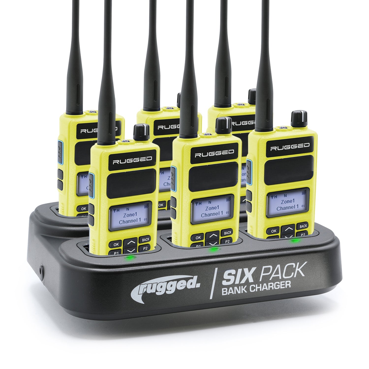 6 PACK - Choose Your Business Band Two Way Handheld Radio - RDH-X