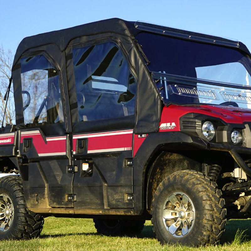 Seizmik 15+ Kawasaki Mule PRO-DXT/FXT Soft Upper Door Kit