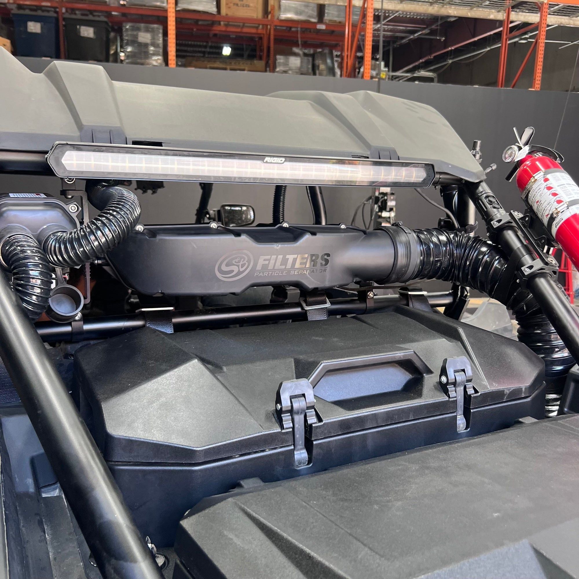 Polaris RZR XP Particle Separator