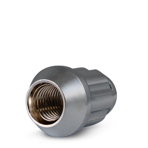 RHI 9/16" CLOSED END (LONG) SPLINE 5 LUG 2.00" CHROME 20 LUGS, 1 KEY
