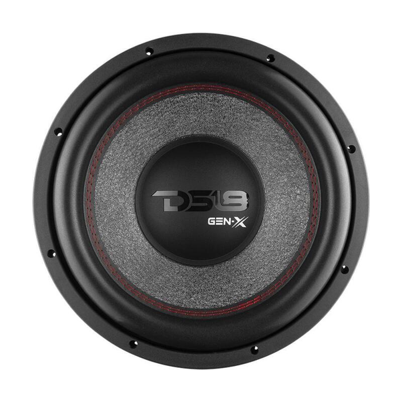 DS18 12in 450 Watts RMS 4 ohm DVC Subwoofer Ferrite Motor And Dual Voice Coils