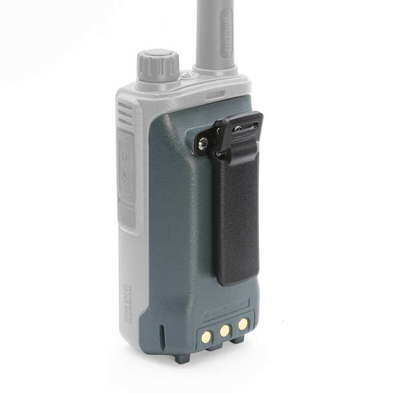 Rugged Radios GMR2/GMR2 PLUS Handheld Long-Lasting XL Lithium Battery w/USB Charging Port Grey