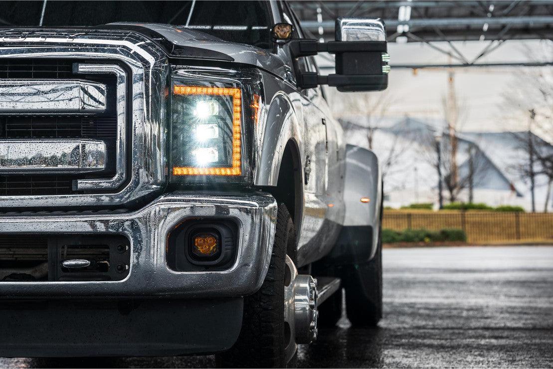 MORIMOTO FORD SUPER DUTY (11-16): XB LED HEADLIGHTS (AMBER DRL)