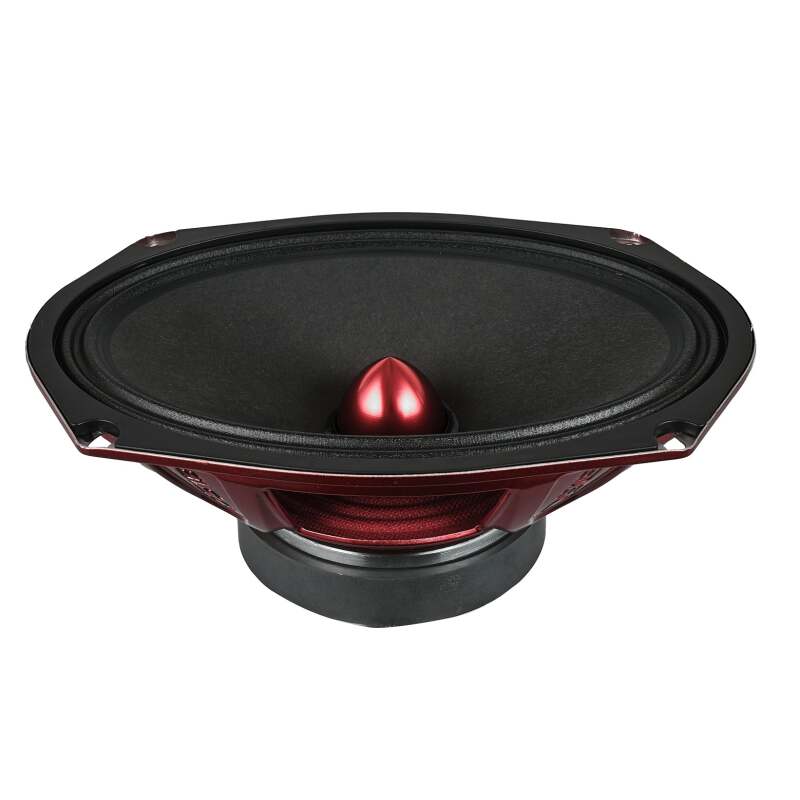 DS18 6x9in 275 Watts RMS 4 ohm Mid-Range Loudspeaker Bullet Loudspeaker Grill Included
