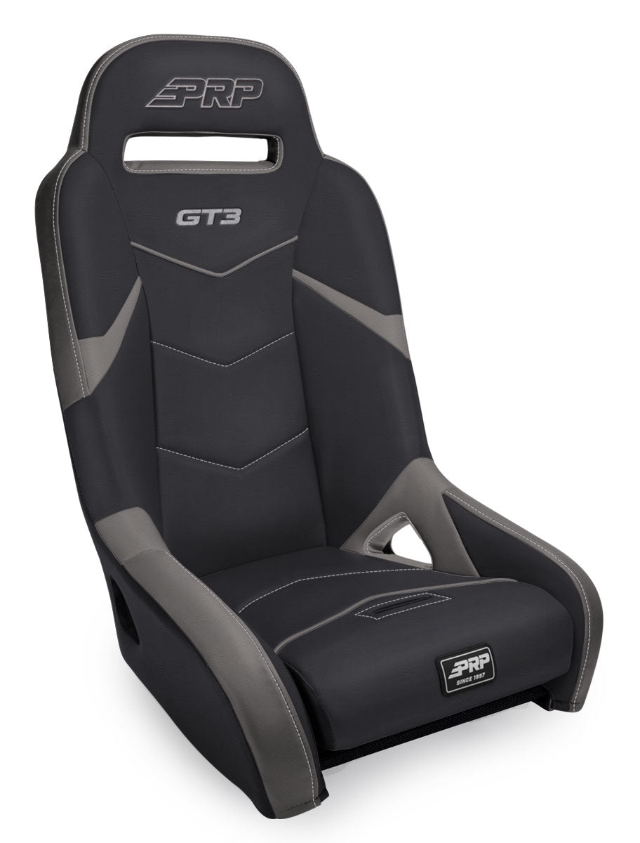 GT3 Rear Suspension Seat, Black and Grey