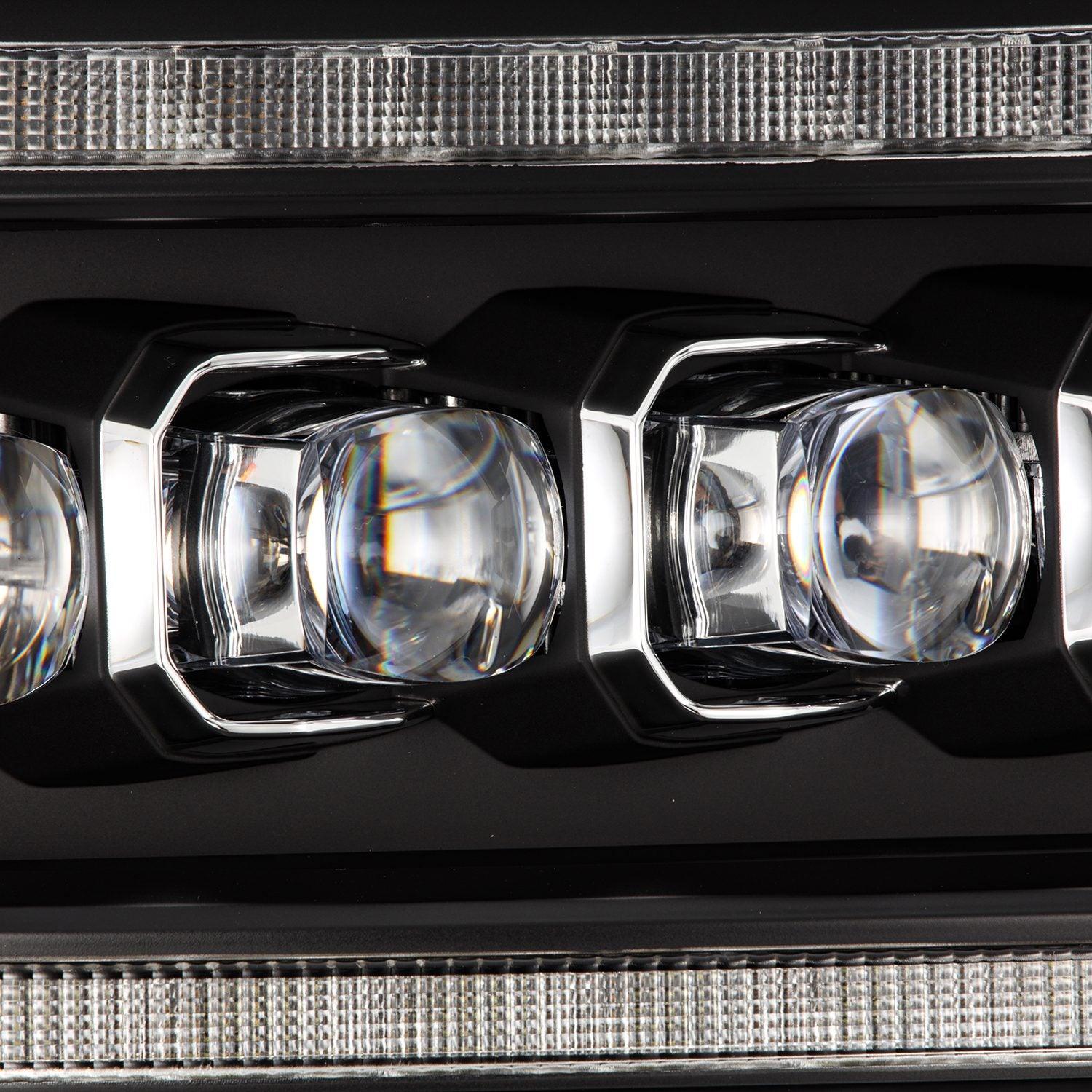 Alpha Rex 09-18 Ram Truck NOVA-Series (5th Gen 2500 G2 Style) LED Projector Headlights Black