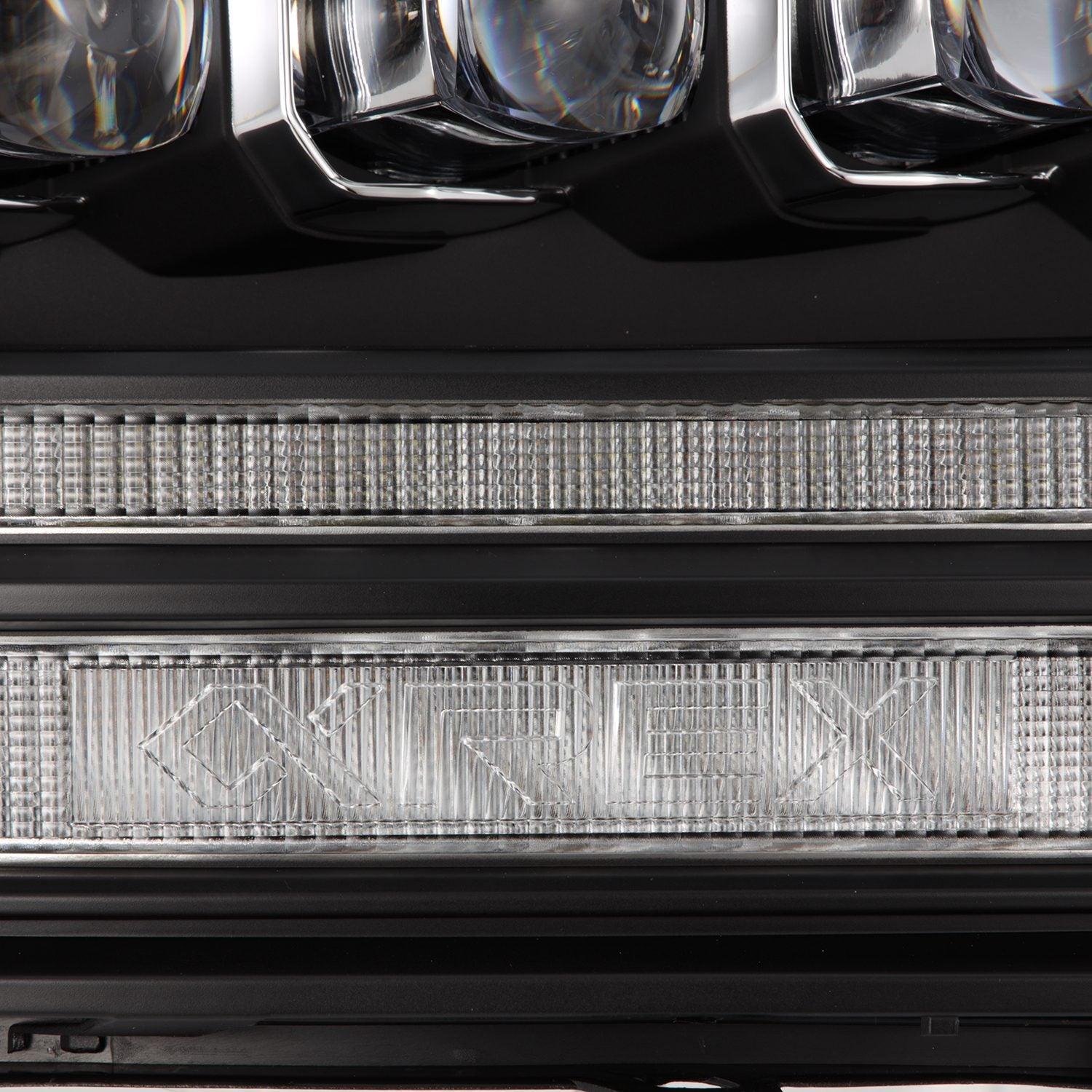 Alpha Rex 09-18 Ram Truck NOVA-Series (5th Gen 2500 G2 Style) LED Projector Headlights Black
