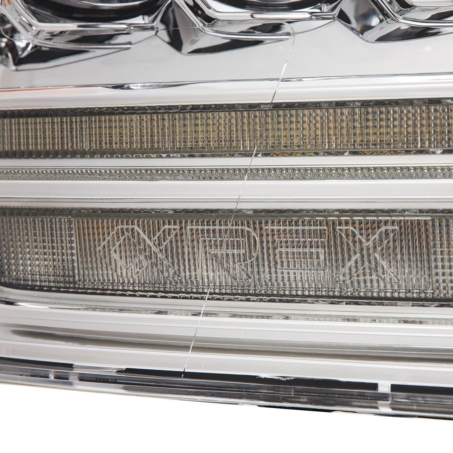 Alpha Rex 09-18 Ram Truck NOVA-Series (5th Gen 2500 G2 Style) LED Projector Headlights Chrome