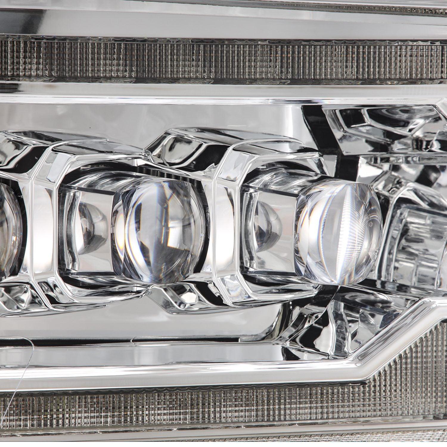 Alpha Rex 09-18 Ram Truck NOVA-Series (5th Gen 2500 G2 Style) LED Projector Headlights Chrome