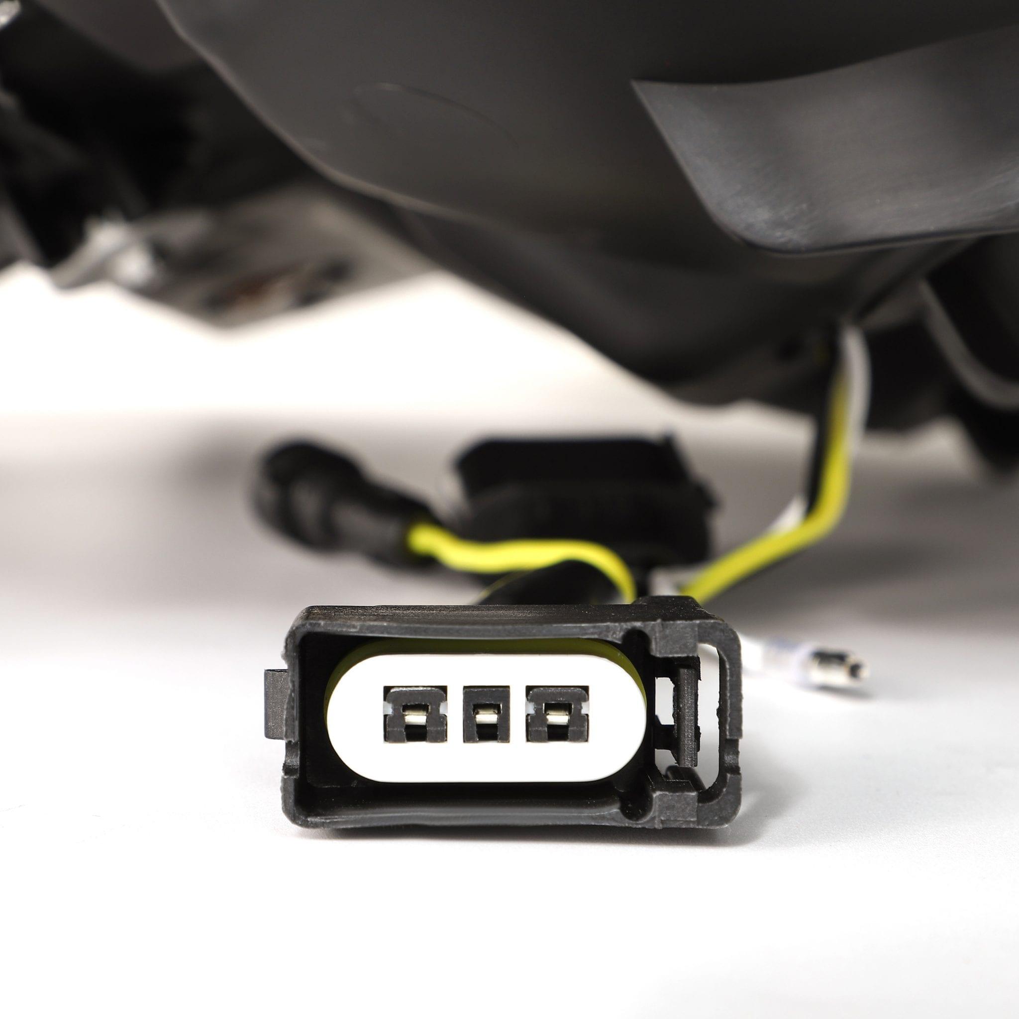 Alpha Rex 11-16 Ford Super Duty NOVA-Series LED Projector Headlights Alpha-Black