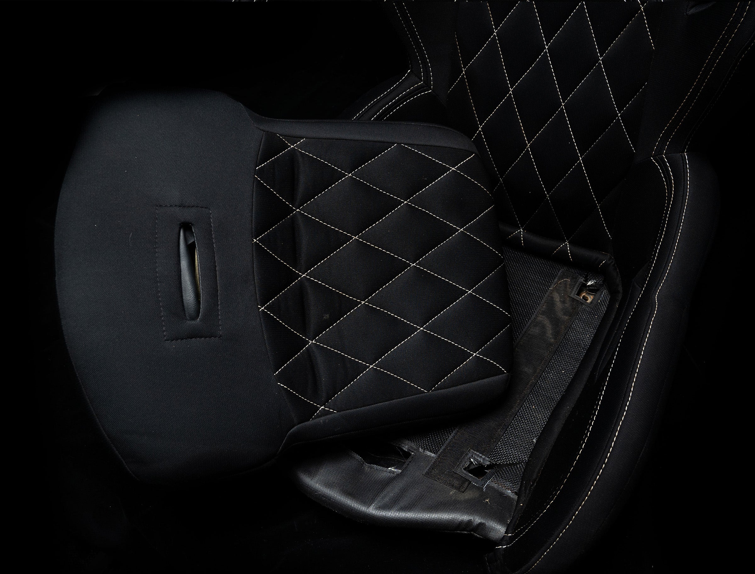 Contour Suspension Seat, Black Cloth