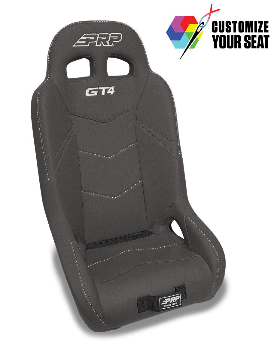GT4 Rear Suspension Seat for Polaris RZR XP4 1000, XP4 Turbo, XP4 Turbo S, PRO XP4, PRO R4, PRO S4, Turbo R4 - New Glory