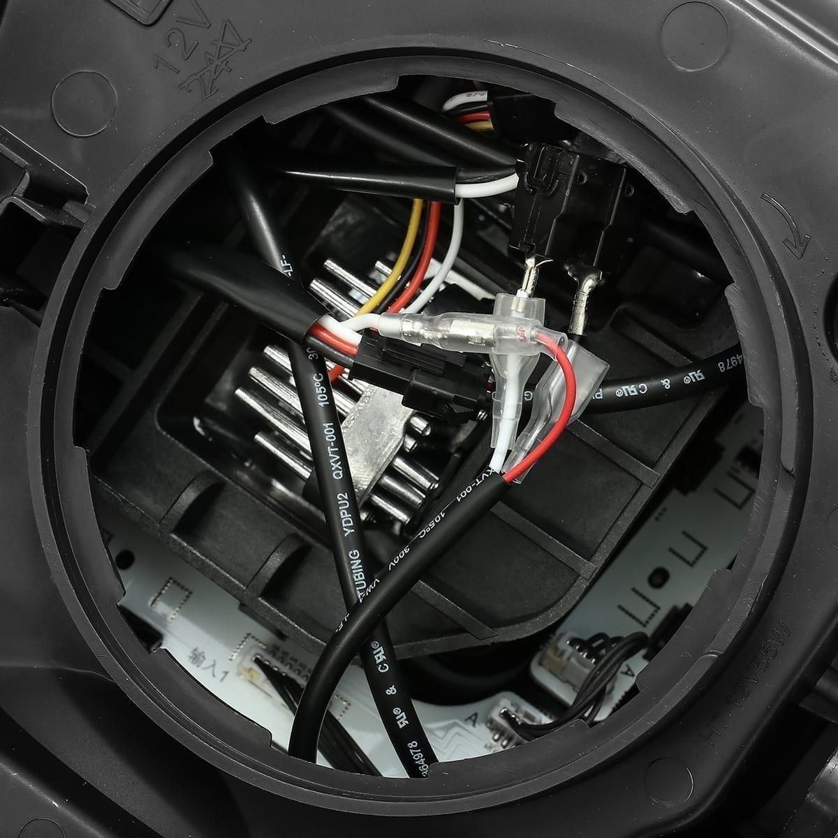 Alpha Rex 15-19 Chevrolet Silverado 2500HD/3500HD NOVA-Series LED Projector Headlights Chrome G2