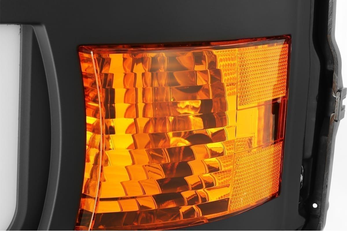 Alpha Rex 15-19 Chevrolet Silverado 2500HD/3500HD NOVA-Series LED Projector Headlights Black G2