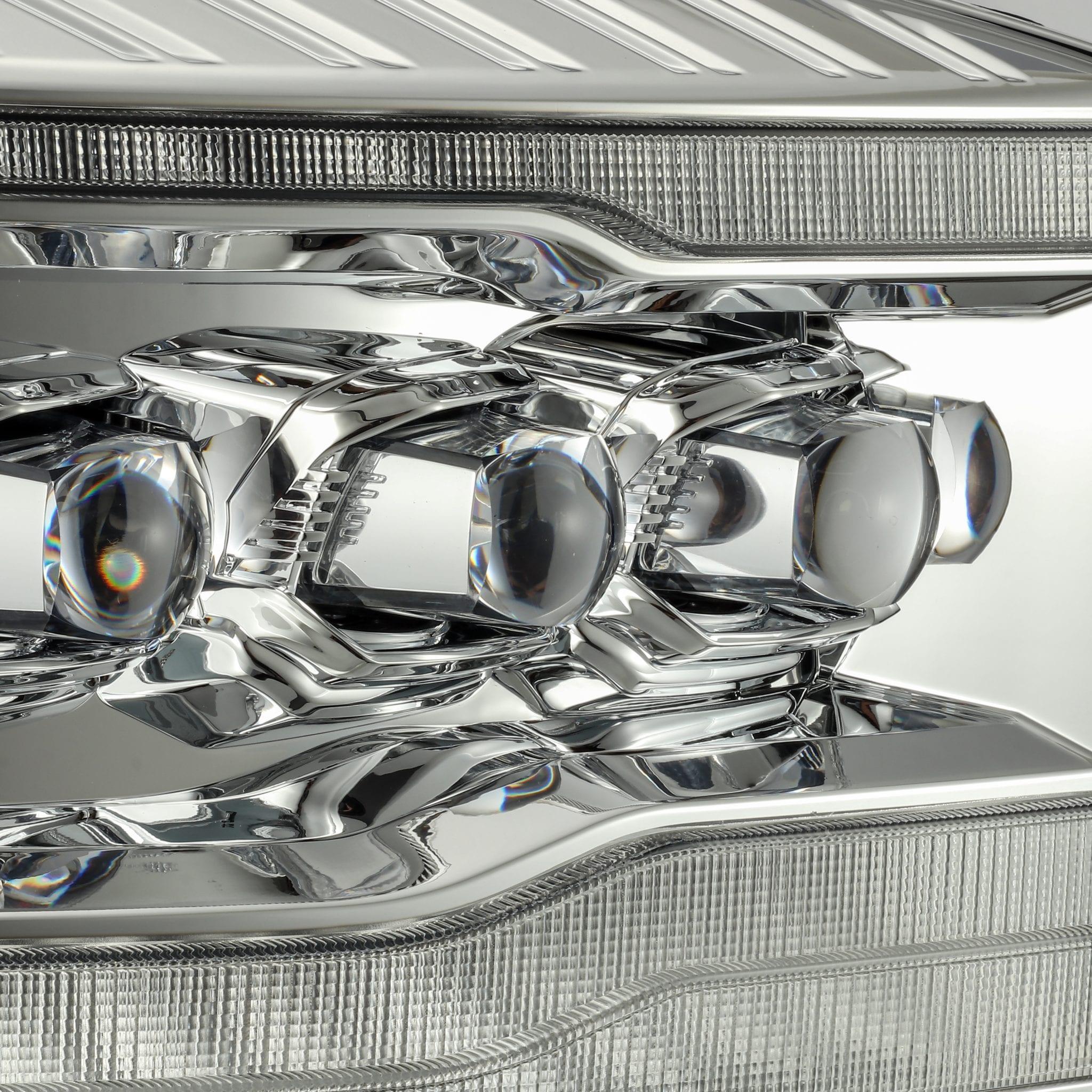 Alpha Rex 06-08 Dodge Ram NOVA-Series LED Projector Headlights Chrome