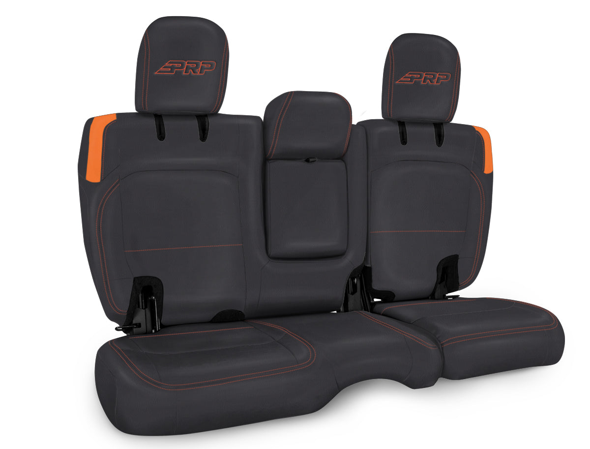 Rear Bench Cover for Jeep Wrangler JLU, 4 door with Armrest - Custom