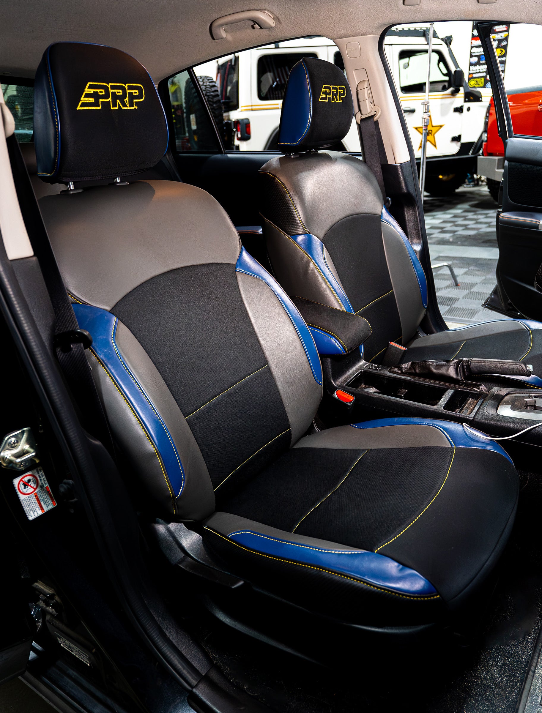 Front Seat Covers for 2013-2017 Subaru Crosstrek (Pair) - Custom