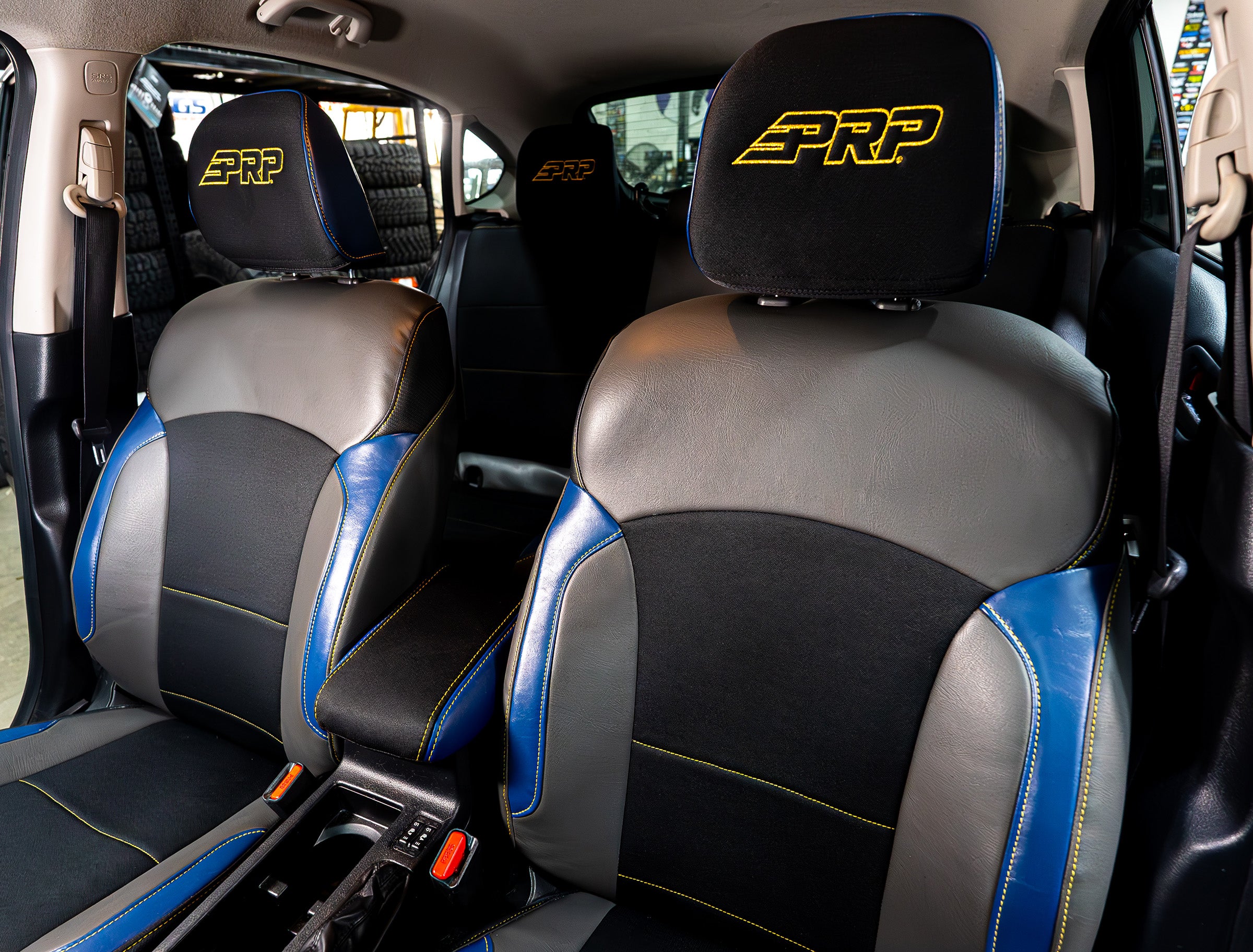 Front Seat Covers for 2013-2017 Subaru Crosstrek (Pair) - Custom