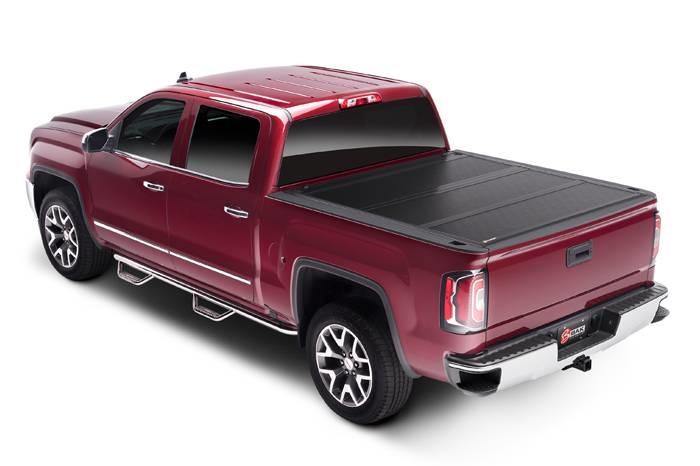 Bak Industries 2012-2017 DODGE RAM 2500 HARD FOLDING TONNEAU COVER (6' 4" BED) | BAKFLIP FIBERMAX - 1126203RB