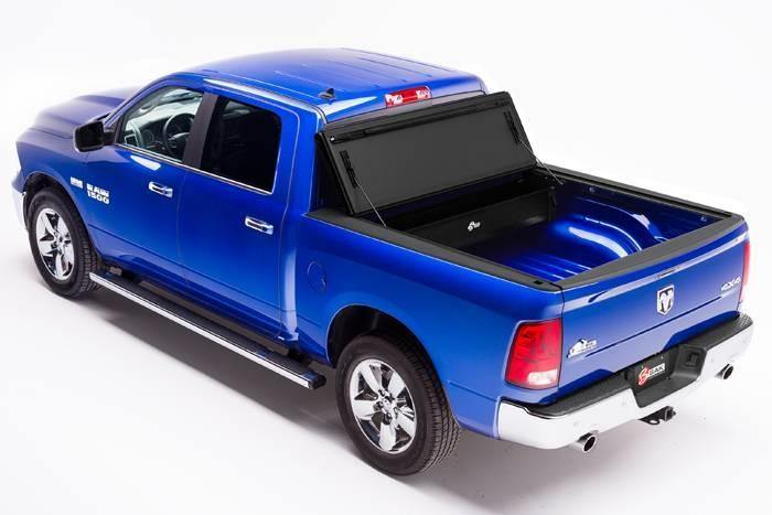Bak Industries 2002-2017 DODGE RAM 2500 HARD FOLDING TONNEAU COVER (6' 4" BED) | BAKFLIP MX4 - 448203