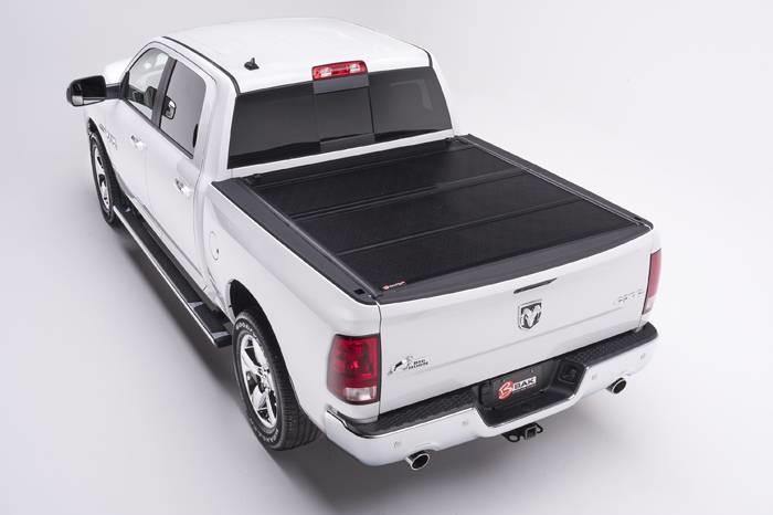 Bak Industries 2009-2017 DODGE RAM 1500 HARD FOLDING TONNEAU COVER (5' 7" BED) | BAKFLIP F1 - 772207RB
