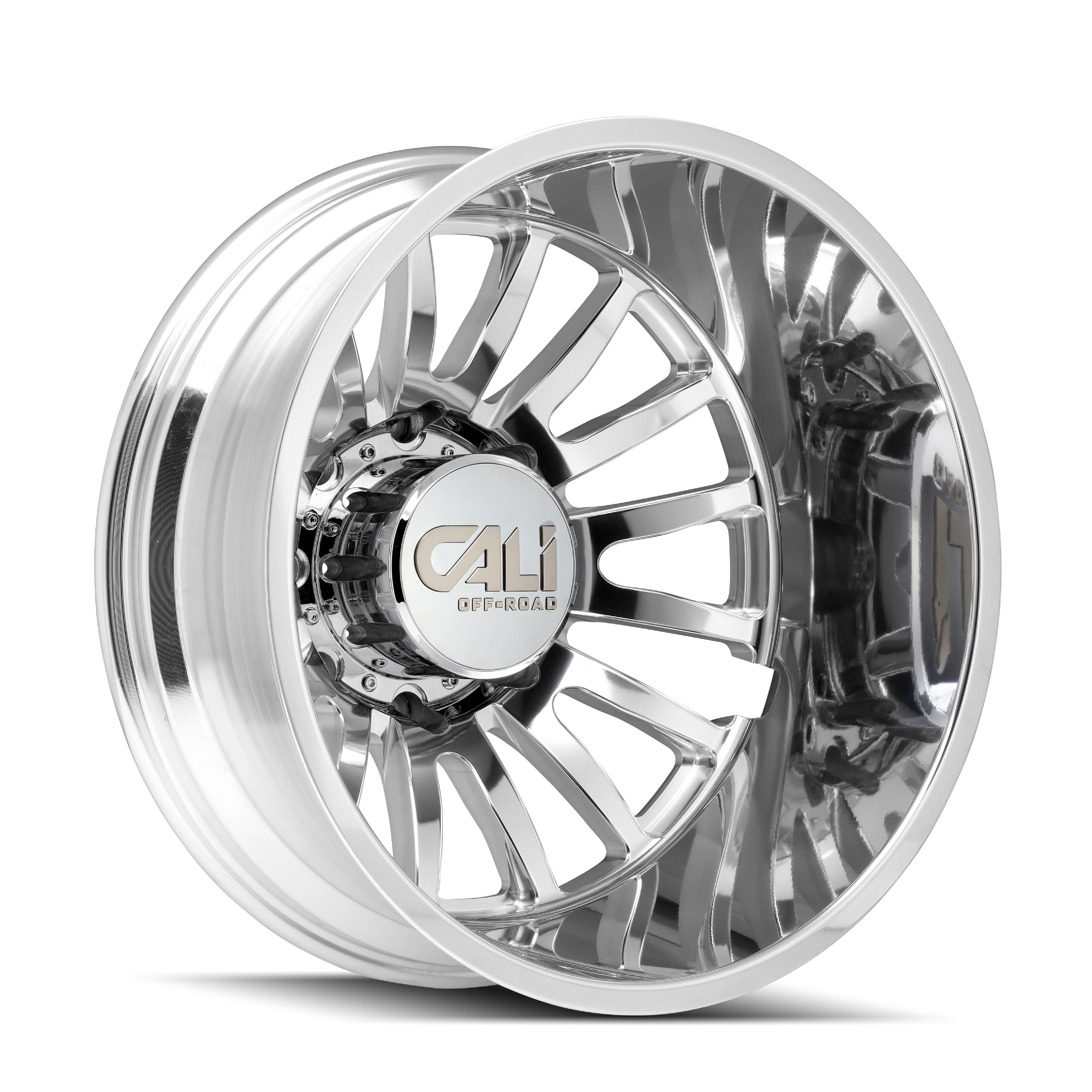 CALI OFF-ROAD CALI OFF-ROAD SUMMIT DUALLY FRONT 9110 POLISHED 20X8.25 8-200 115MM 142MM