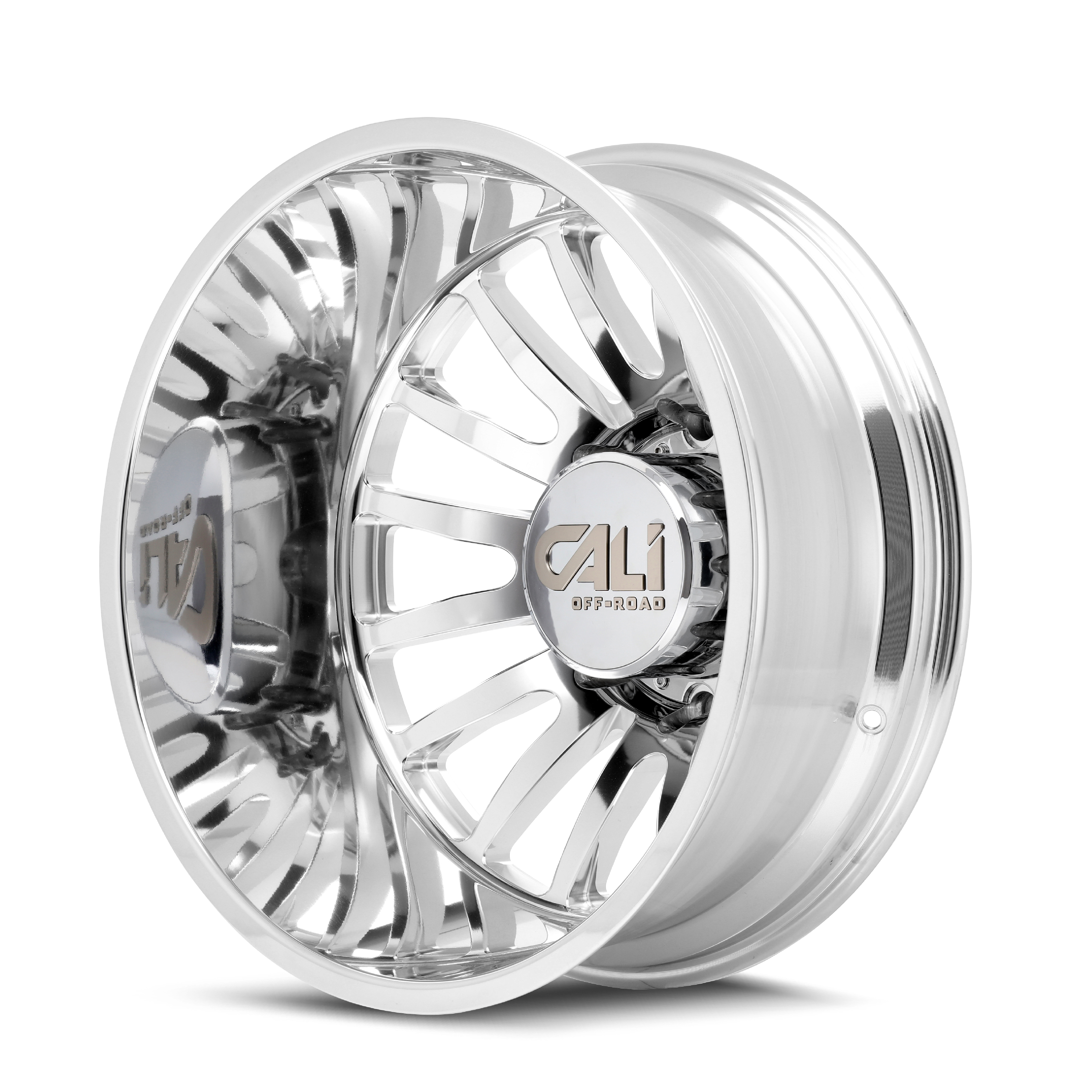 CALI OFF-ROAD CALI OFF-ROAD SUMMIT DUALLY REAR LIFTED 9110 POLISHED 22X8.25 8-200 -232MM 142MM