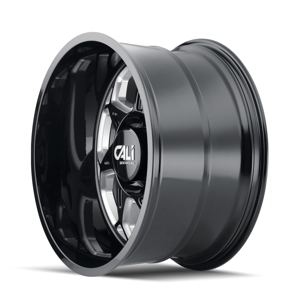 CALI OFF-ROAD CALI OFF-ROAD SEVENFOLD 9111 GLOSS BLACK MILLED 20X12 6-135 -51MM 87.1MM