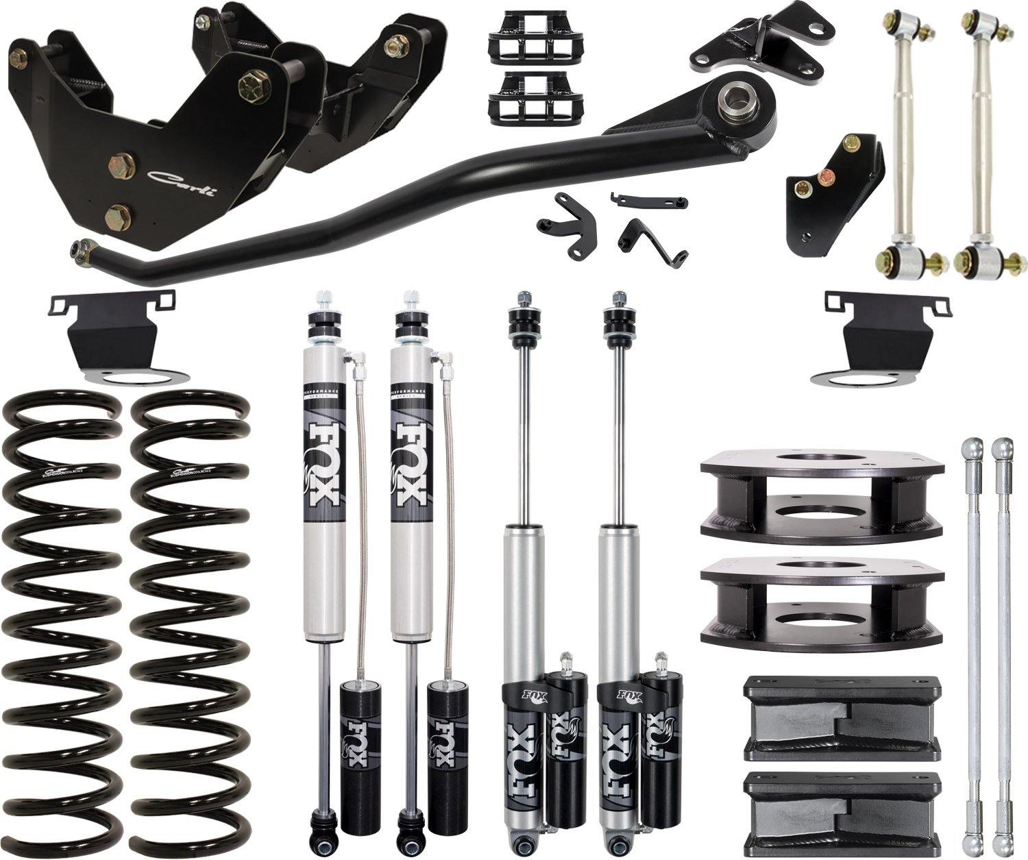 Carli Suspension 2014+ RAM 2500 Backcountry 2.0 3.25" Lift System - Air Ride