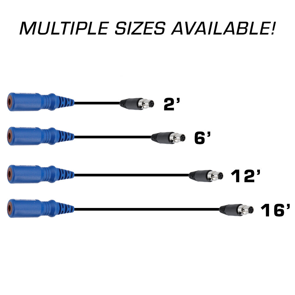 OFFROAD Straight Cable to Intercom (Select Length)