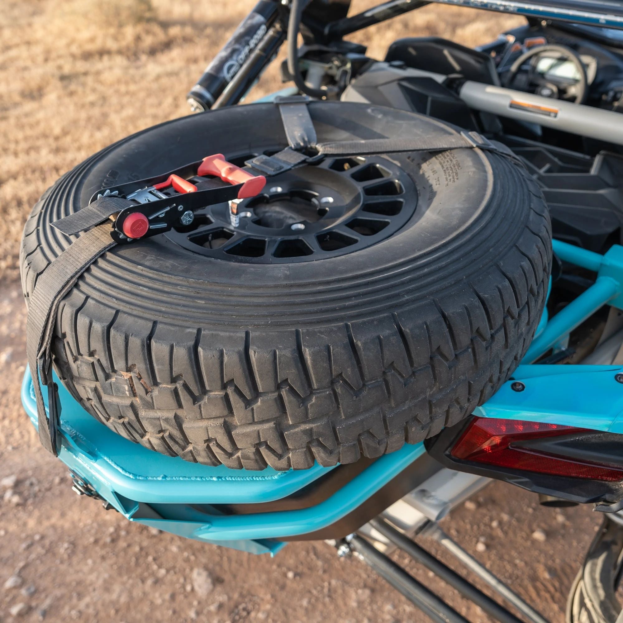 Can Am X3 Rear Storage / Tire Rack