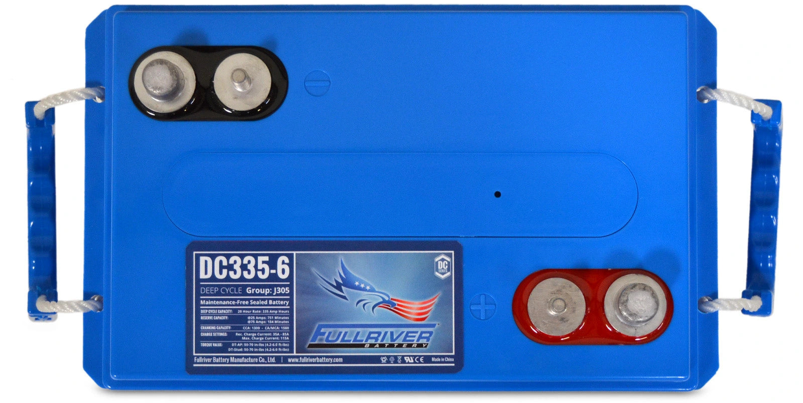 DC Series DC335-6 AGM battery from Fullriver Battery