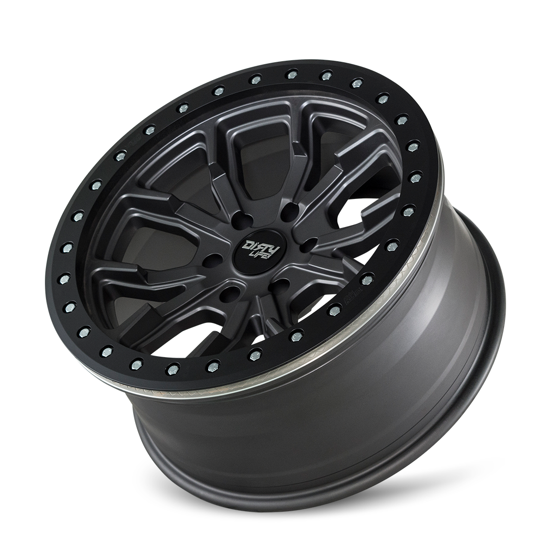 DIRTY LIFE DIRTY LIFE DT-1 9303 SATIN GUNMETAL 17X9 5-114.3 -12MM 72.6MM