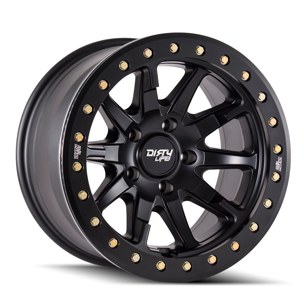DIRTY LIFE DIRTY LIFE DT-2 9304 SATIN BLACK 20X9 6-135 12MM 87.1MM