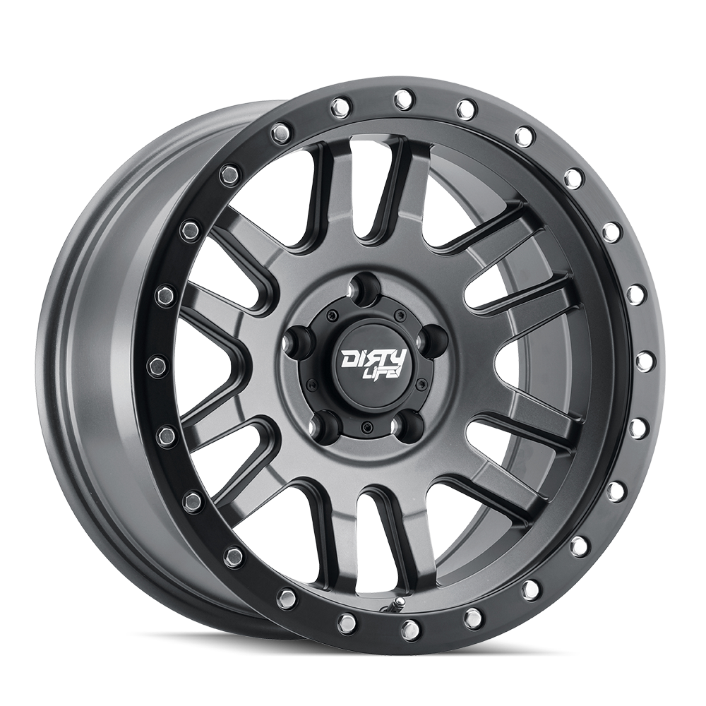 DIRTY LIFE DIRTY LIFE CANYON PRO 9309 SATIN GRAPHITE 17X9 6-139.7 0MM 106MM