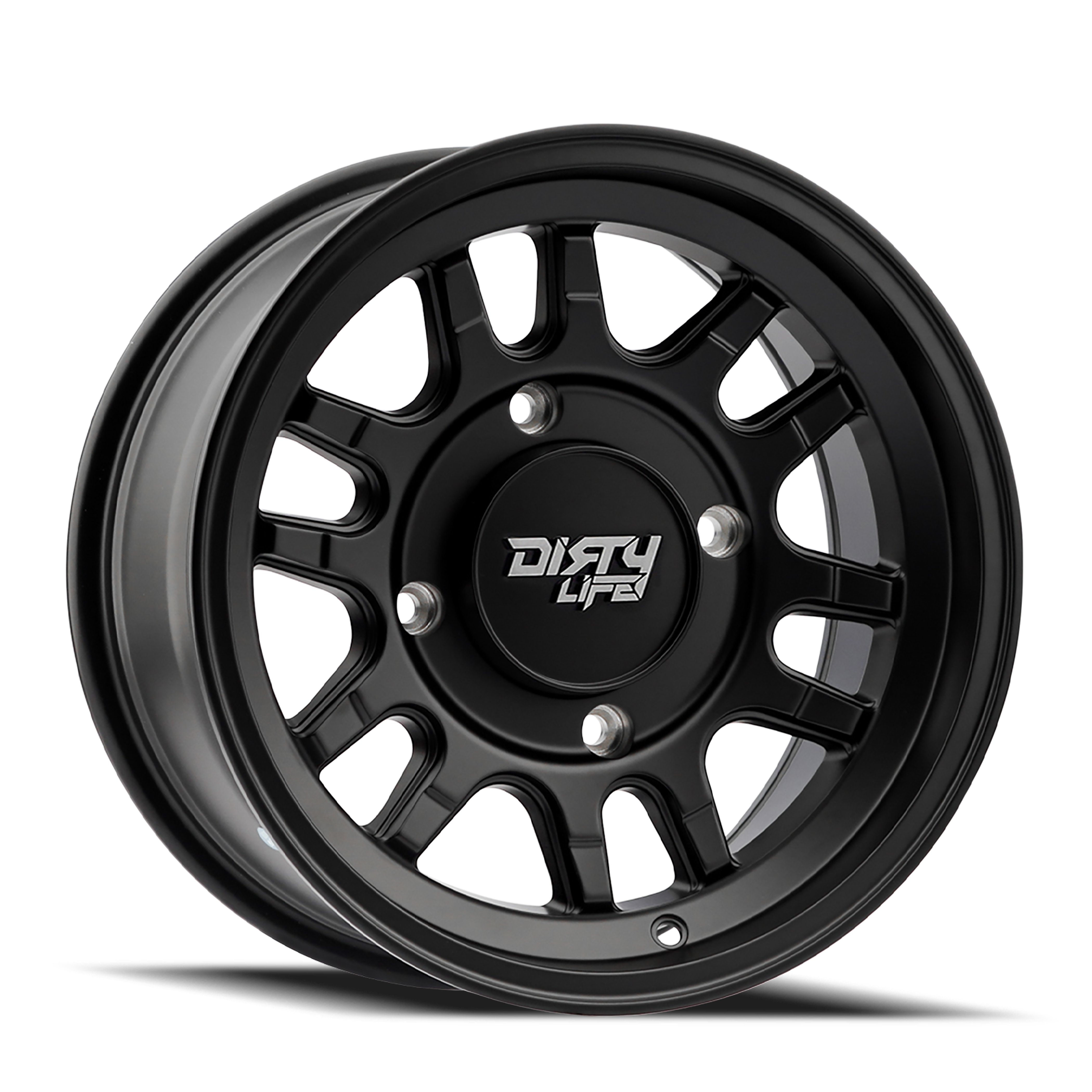 DIRTY LIFE DIRTY LIFE CANYON SPORT SXS 9310S MATTE BLACK 14X7 BLANK 13MM 106.25MM
