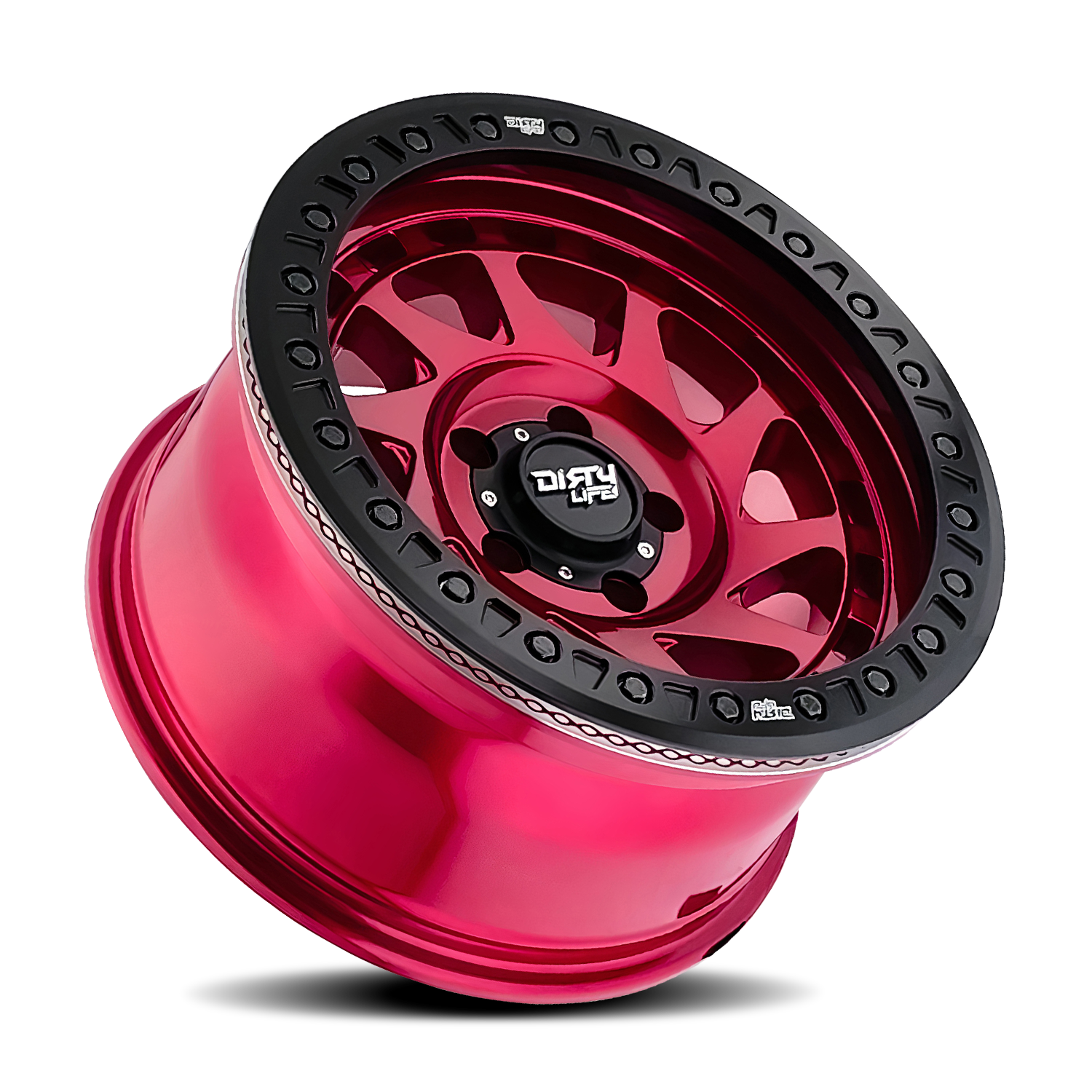 DIRTY LIFE DIRTY LIFE ENIGMA RACE 9313 GLOSS CRIMSON CANDY RED 17X9 6-139.7 -38MM 106MM