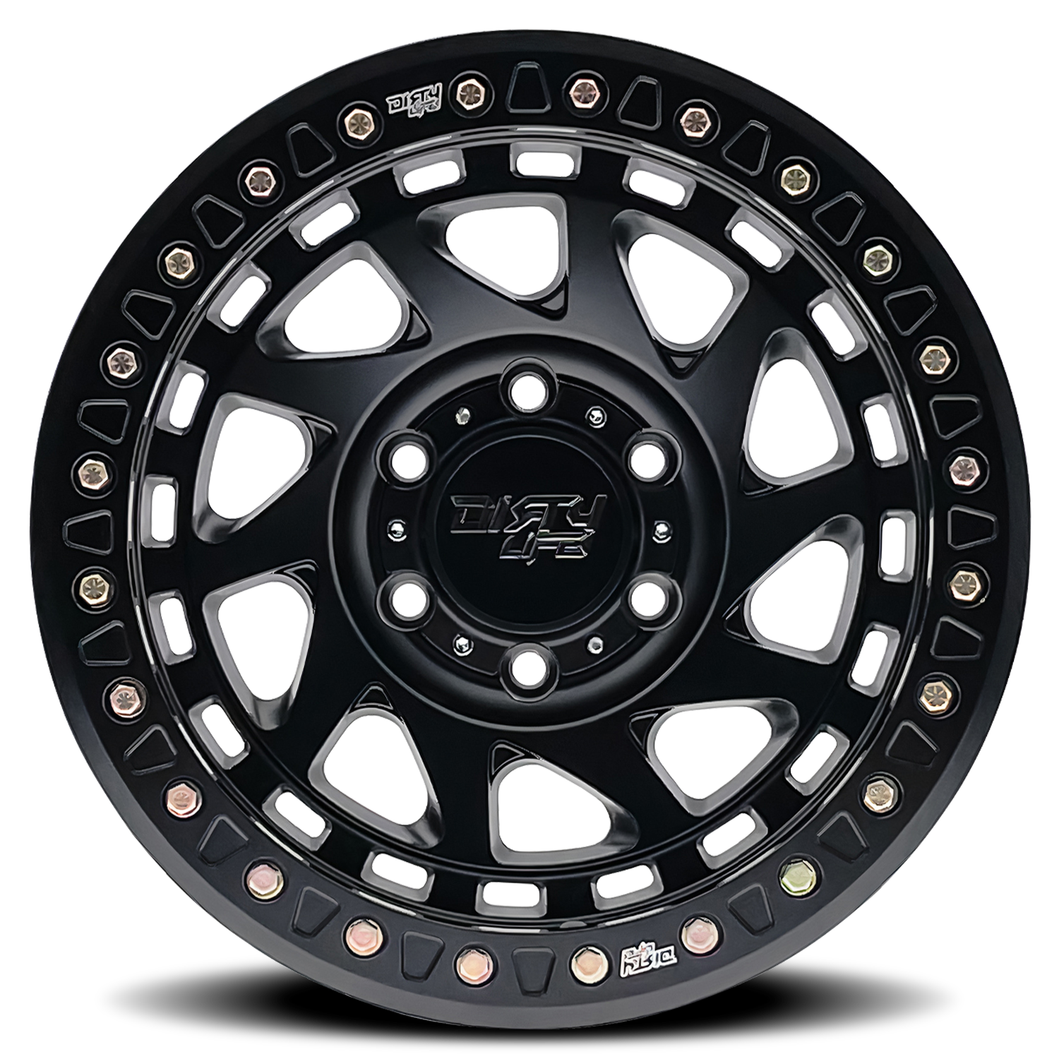 DIRTY LIFE DIRTY LIFE ENIGMA RACE 9313 MATTE BLACK 17X9 6-135 -12MM 87.1MM