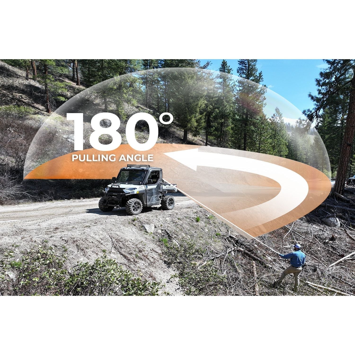 Polaris Ranger XP 1000 SidePuller Winch Rack