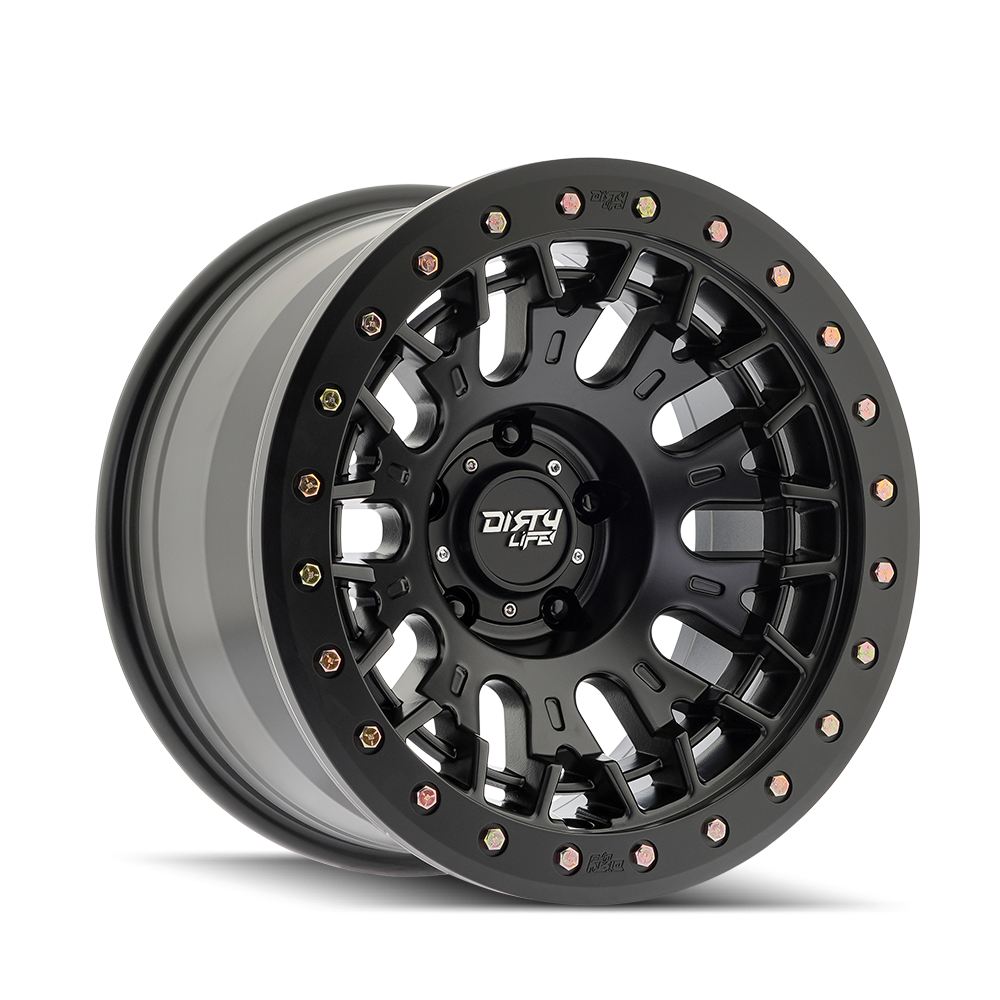 DIRTY LIFE DIRTY LIFE DT-3 9317 SATIN BLACK 17X9 5-127 -12MM 78.1MM