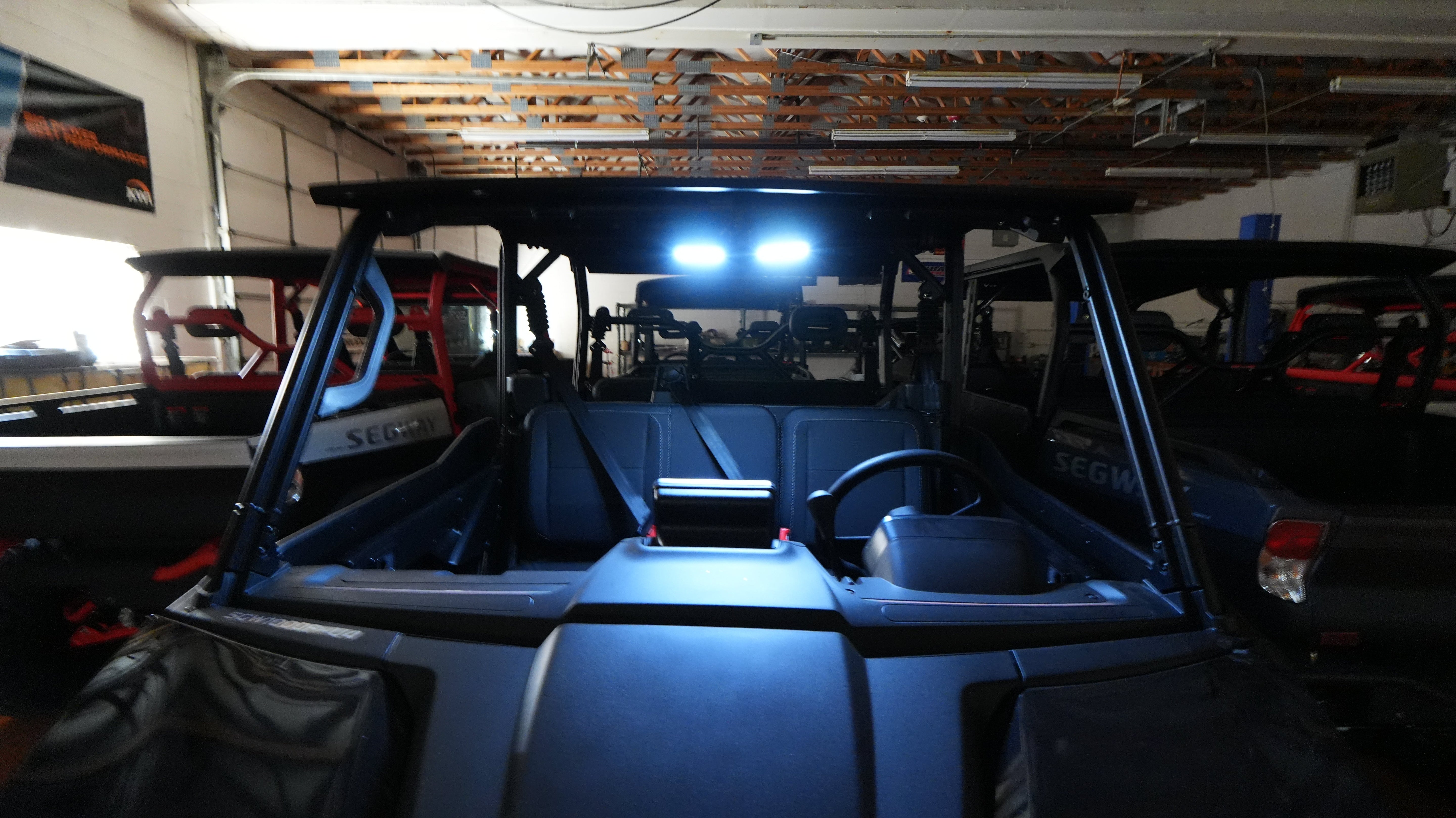 UTV Universal dome light rearview mirror (Fits: RZR, X3, Rangers)